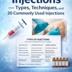 Injections Guide PDF – Types, Techniques & Commonly Used Injections