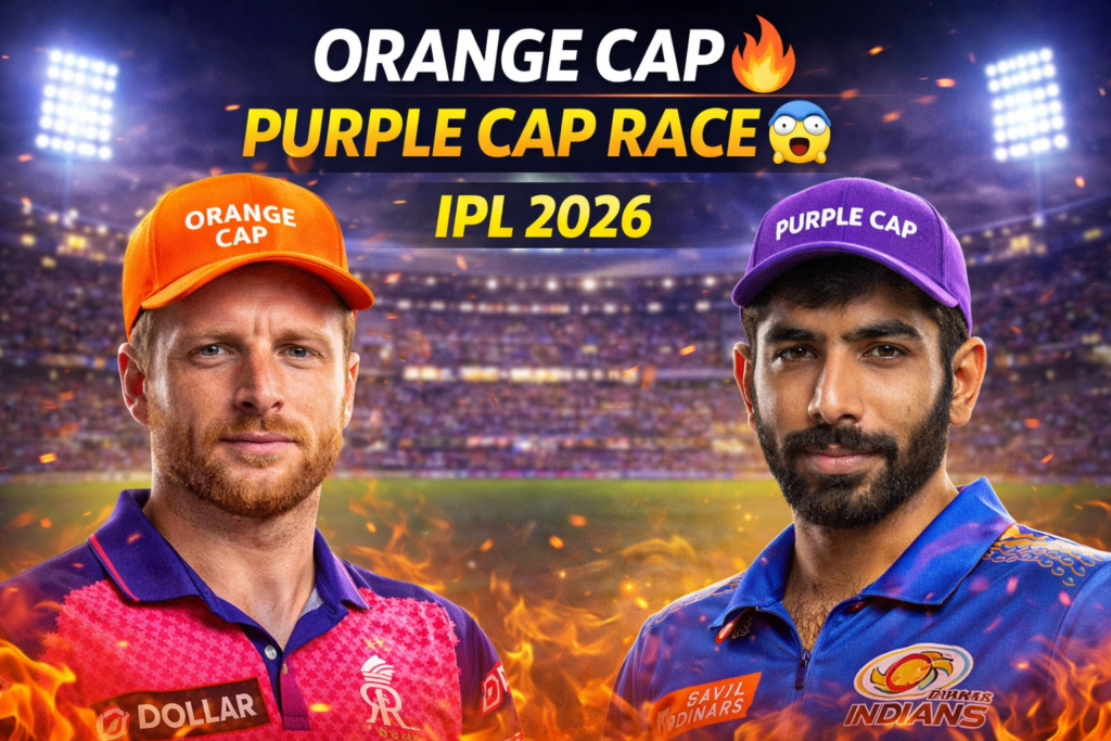 IPL 2026 Orange Cap & Purple Cap Race: Top Run Scorers and Wicket Takers List