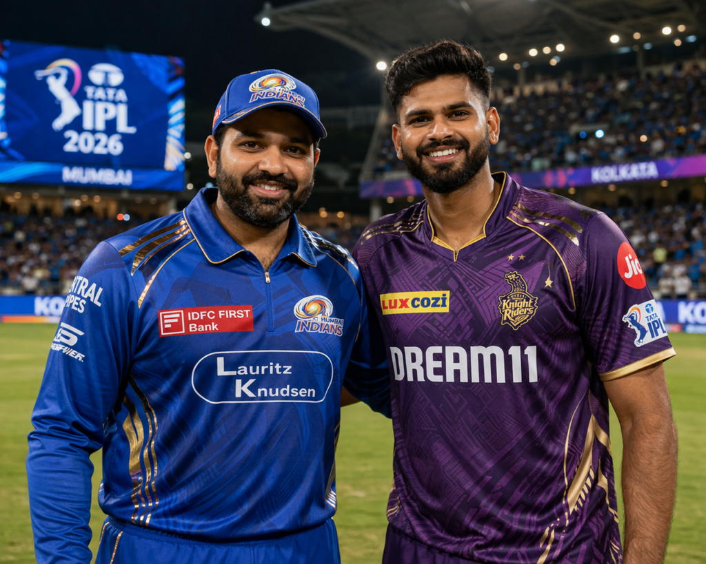 IPL 2026, MI vs KKR: High-Voltage Clash at Wankhede Today, Possible Playing XI